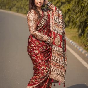 Soft Silk Saree with Blouse Piece