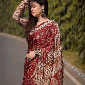 oft Silk Saree with Blouse Piece