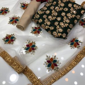 এমব্রয়ডারি থ্রি পিস