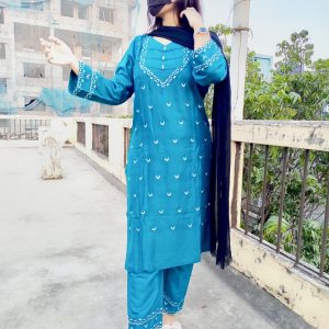 এম্বডারি কাজ করা ২-পিস