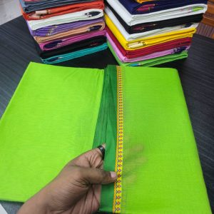 কটন নকশি পাড় শাড়ি