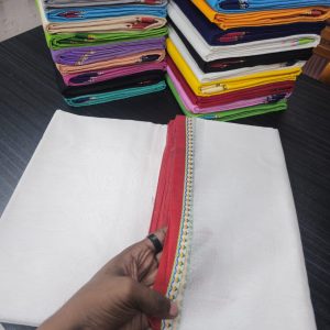 কটন নকশি পাড় শাড়ি