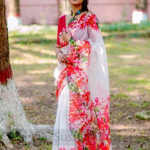 চান্দুরি সিল্ক শাড়ি