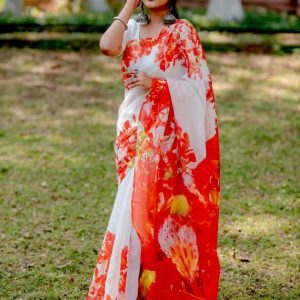 চান্দুরি সিল্ক শাড়ি