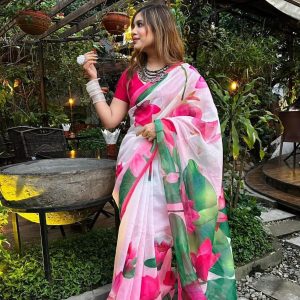 চান্দুরি সিল্ক শাড়ি