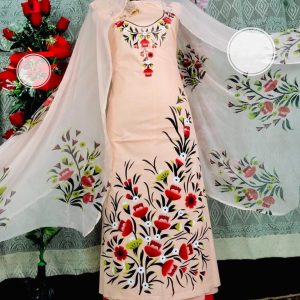 তুলি স্কিন প্রিন্ট থ্রি পিস
