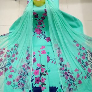 তুলি স্কিন প্রিন্ট থ্রি পিস