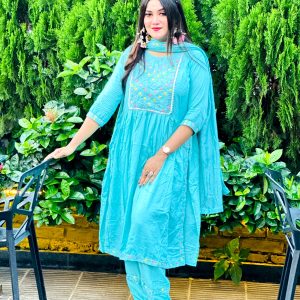 নায়রা কাট থ্রি পিস কালেকশন