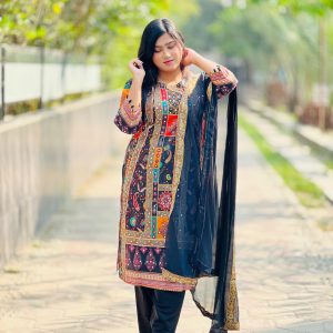 নিউ কালেকশন থ্রি-পিস
