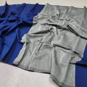 রুচিশীল ডিজাইন এন্ডি কটন সুতি শাড়ি
