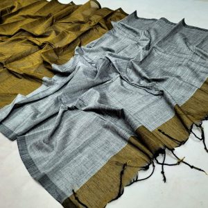 রুচিশীল ডিজাইন এন্ডি কটন সুতি শাড়ি