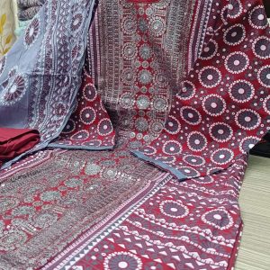 রেডিমেড কটন বুটিক থ্রি পিস