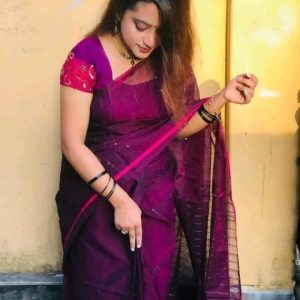 স্টাইলিশ চুমকি শাড়ি