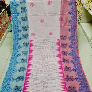 হাফ সিল্ক শাড়ি
