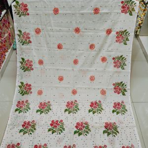 হাফ সিল্ক শাড়ি
