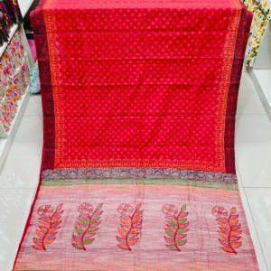 হাফ সিল্ক শাড়ি