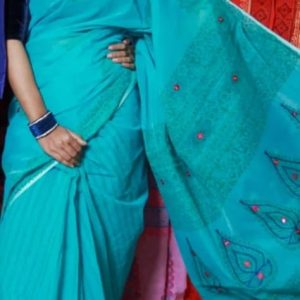 হাফ সিল্ক শাড়ি
