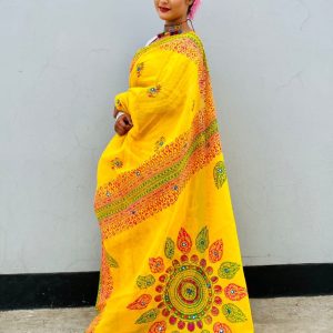 হাফ সিল্ক শাড়ি