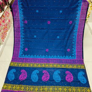 হাফ সিল্ক শাড়ি