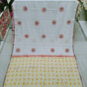 হাফ সিল্ক শাড়ি