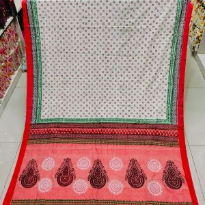 হাফ সিল্ক শাড়ি
