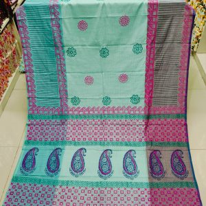 হাফ সিল্ক শাড়ি