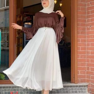 👚ওয়াস্টান হিজাবি ড্রেস👚