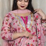 🥰নিউ আলিয়া কাট থ্রি পিস😍