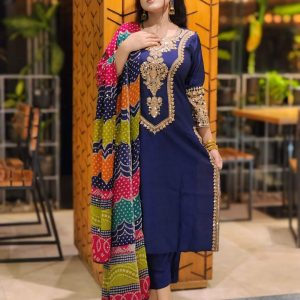 🥰বুটিকস থ্রি-পিস🥰