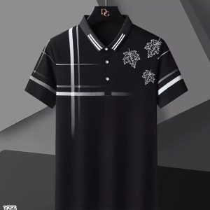 Premium Quality Cotton Half Sleeve Polo T- Shirt For Men