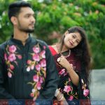 ট্রেডিশনাল হ্যান্ড প্রিন্ট কাপল সেট