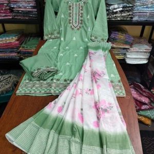 নিউ ইন্ডিয়ান ডিজাইনের থ্রি পিস