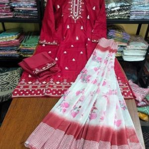 নিউ ইন্ডিয়ান ডিজাইনের থ্রি পিস
