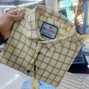 Cotton full Sleeve Check Shirt for Men's