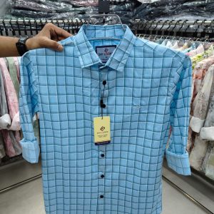 Cotton full Sleeve Check Shirt for Men's