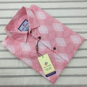 Pure Cotton full Sleeve Print Shirt for Men's*