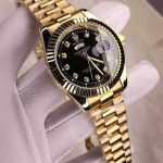 Rolex Quartz Movement Stainless Steel Analog Watch for Men