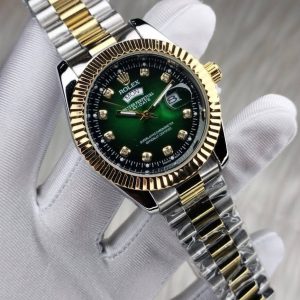 Rolex Quartz Movement Stainless Steel Analog Watch for Men