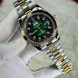 Rolex Quartz Movement Stainless Steel Analog Watch for Men